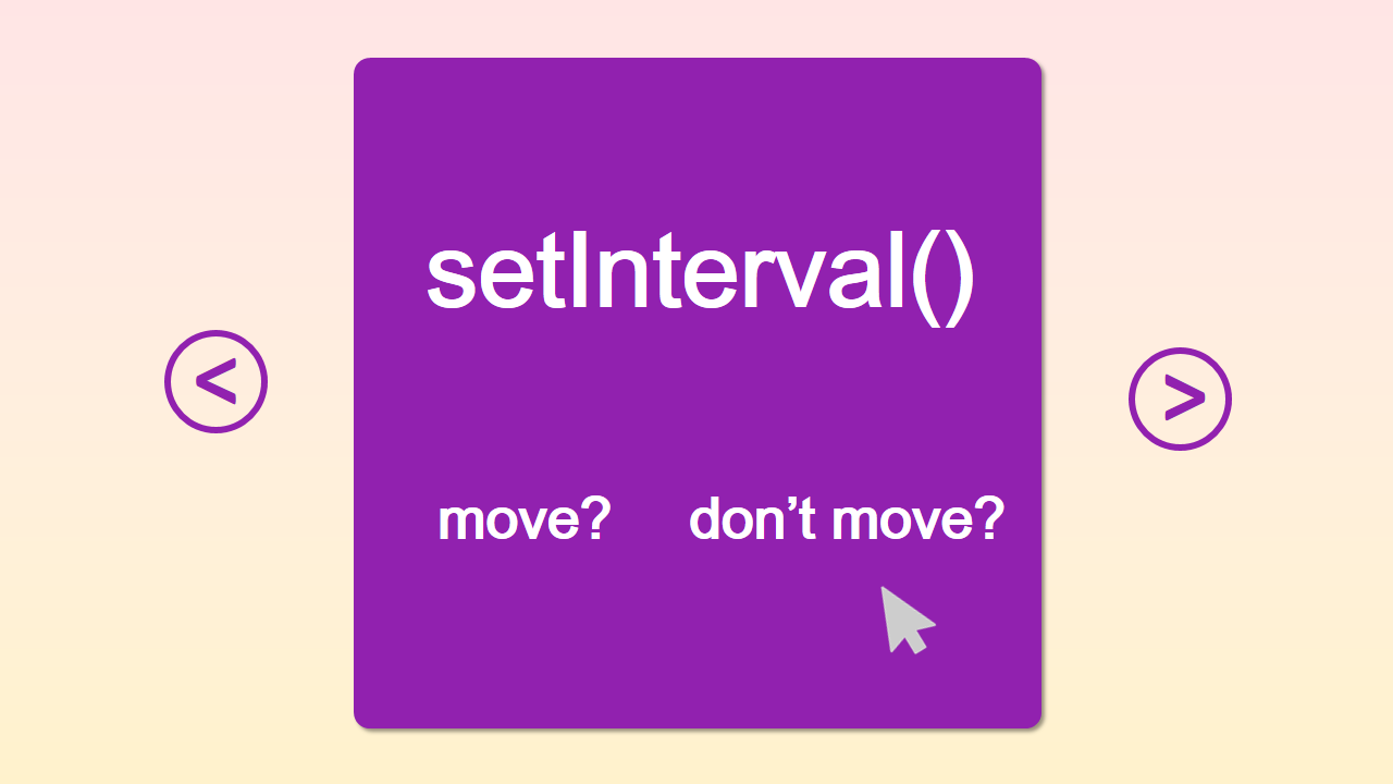 How to continue and stop setInterval() in javascript - Zhe-Jia's Blog